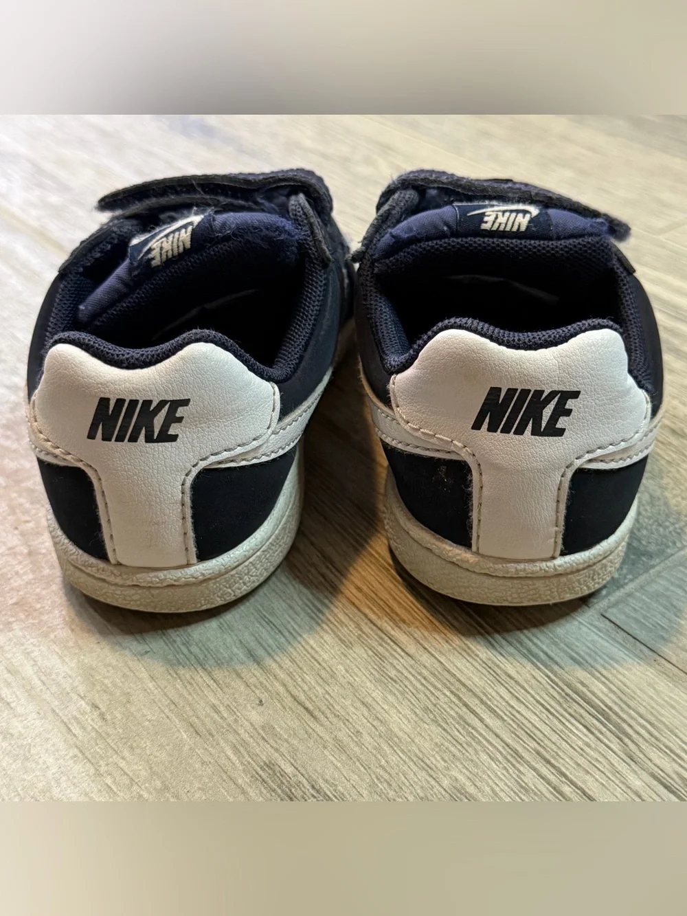 Nike Court Royale Kids Toddlers Shoes Size 10C US Blue Sneakers 833537-400